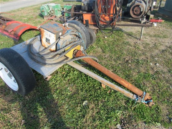 Maxi Watt PTO Driven Generator on Trailer