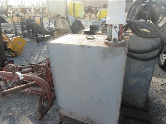 Transfer Tank w/Air Powered Pump