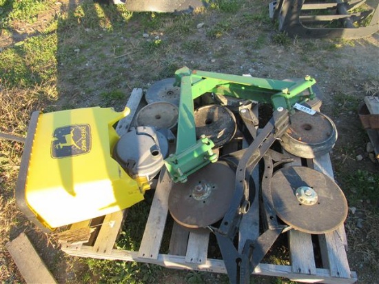 Wheel Clamps, Cultivator Parts Lot