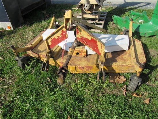 Yellow 3Pt Finish Mower