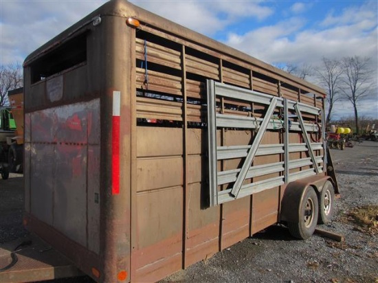 Livestock Special Construction Trailer w/Title