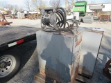 Transfer Tank w/Air Powered Pump
