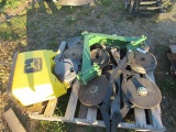 Wheel Clamps, Cultivator Parts Lot