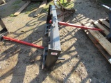 (New) Kivel Bale Spear Attachment-Single Prong