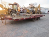 Special Construction Double Axle Trailer w/Title
