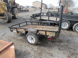 2009 4' x 7' Carry-On Trailer - 2,000 GVW, w/Title