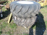 (New) 17.5 x 24 Tires & Wheels (pr)
