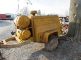 Air Compressor w/ 4 Cyl Gas Engine