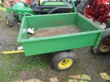 JD #80 Trailer Cart, Brass Tag