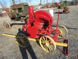 IH Silage Cutter/Blower on Cart