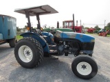 NH TN65 Tractor, ROPS, Canopy, 1050 Hrs, Manual