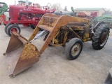 Ford 9N Tractor w/Davis Loader & Hyd Dump Bucket