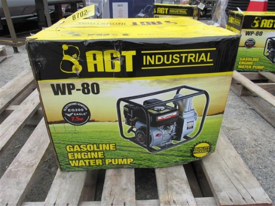 (New) AGT WP-80 7.5 HP 3" Water Pump
