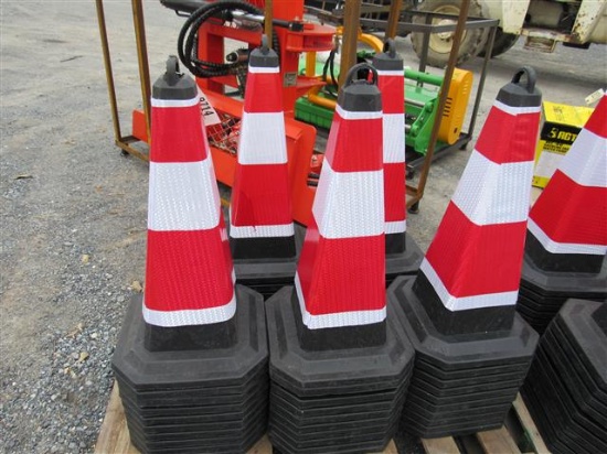 (New) Agropts 28" Highway Cones (Lot of 50)