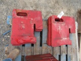 IH Stamped Suitcase Weights