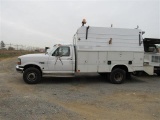1997 Ford F450 SingleCab w/Contractor Body w/Title