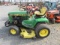 JD 318 Riding Mower w/ Winch