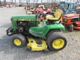 JD 318 Riding Mower w/ Winch