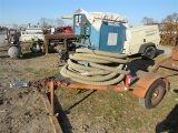 Insulation Machine on Single Axle Trailer-No Title