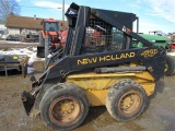 NH LX665 Skid Loader 2114 Hrs