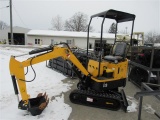 AGROTK Mini Excavator, Gas Engine (New)