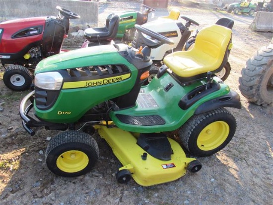 JD D170 Riding Lawn Mower