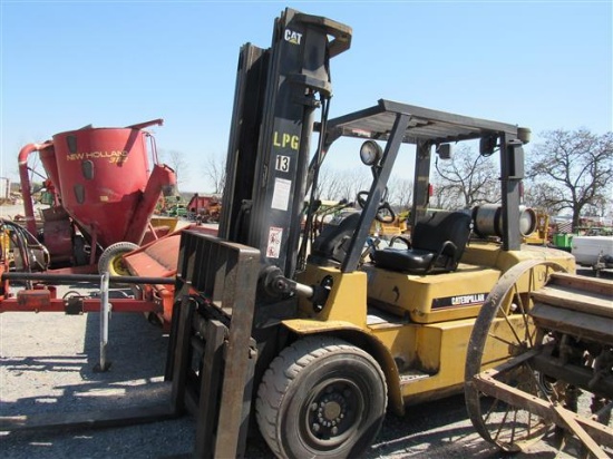 GP 50K CAT Forklift - 10,000 lb Lift Capacity