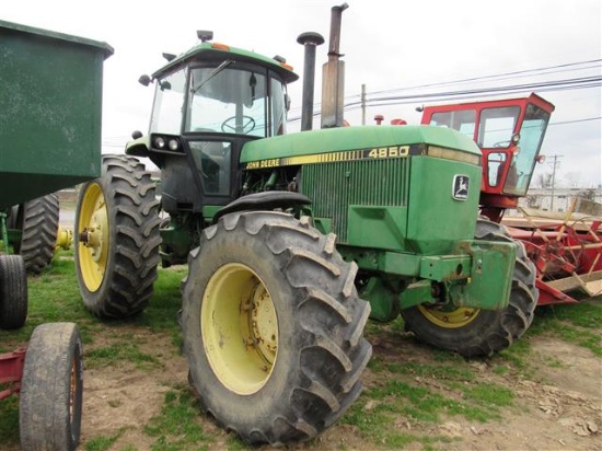 JD 4850 Cab Tractor H/A 4WD