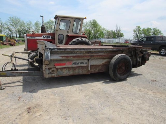 NI 3626 Manure Spreader,280 BU, Hyd Push