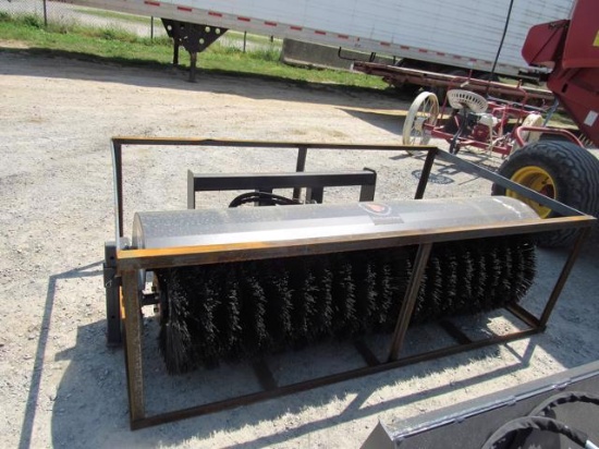 New Wolverine Skid Steer 72" Angle Broom