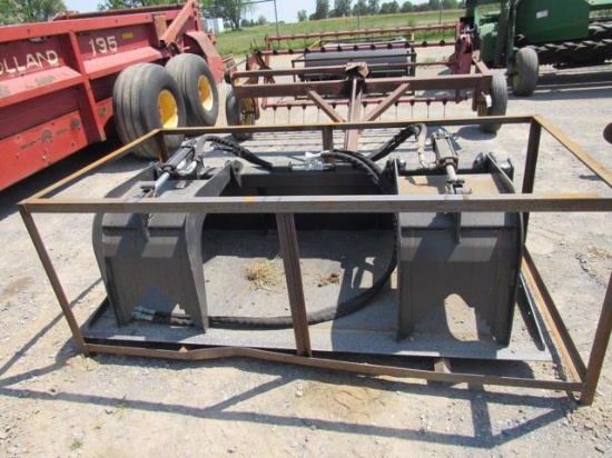New Wolverine Skid Steer 72" Flat Grapple Bucket
