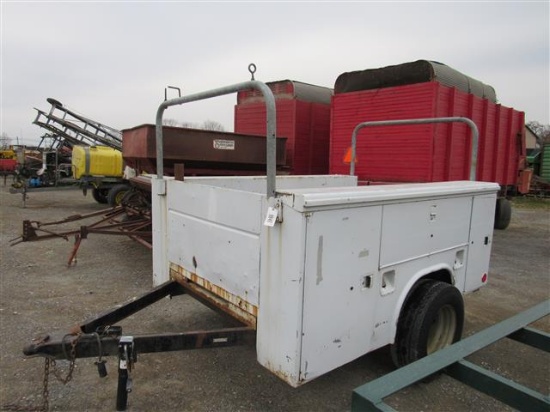 1996 Homebuilt Trailer w/Toolbox & w/Title