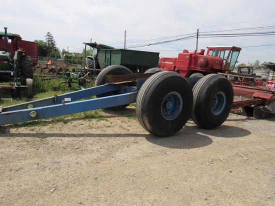 Manure Tank Tandem Chassis