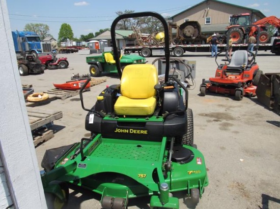 JD 757 Zero turn mower 60" deck 1164 hrs