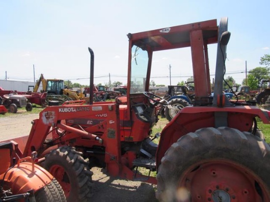 Kubota L4350 4WD tractor w/ LA950 loader hyd shuttle, 2878 hrs
