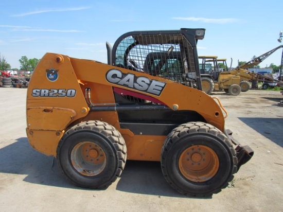 Case SR250 Skidloader,2 Spd,Hyd QA,No Def,