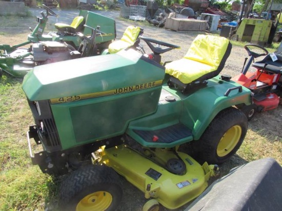 JD 425 20 HP 54" Cut Riding Mower (bad engine)