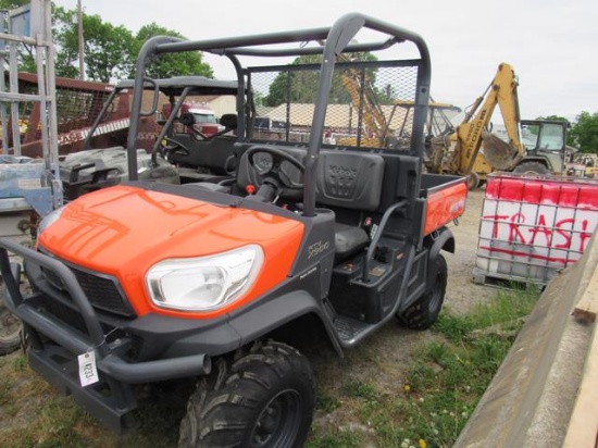 Kubota X900 dsl RTV,4x4,P.S., 2950 Hrs, Hyd Dump, Patch on Trans