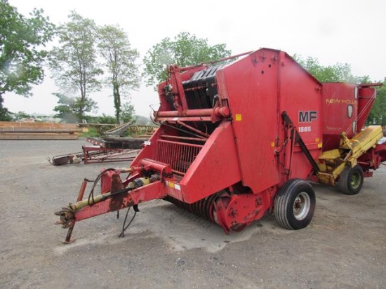 MF Round Baler
