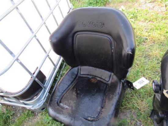 Toyota Tractor Seat