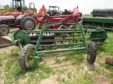 JD 672 Hay Rake w/ Dolly Wheel