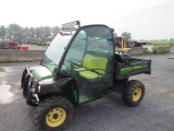 JD 625i XUV Gator Side By Side  w/cab, 4WD, 1210 h w/tool box & LED Lights