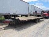 2018 Reiser 24' Deck-Over Trailer w/ Title GVW: 9990