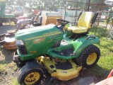 JD X595 Dsl Mower, 4x4, 1100 Hrs