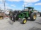 JD 2555 Tractor w/ Loader/Bale Spear 2WD 2 Post Canopy