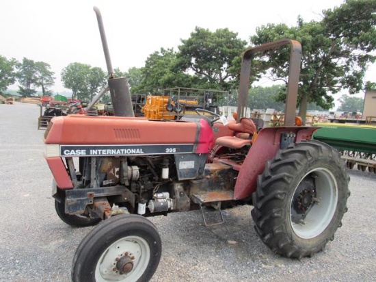 Case 395 Tractor, 2WD, ROPS (not running)