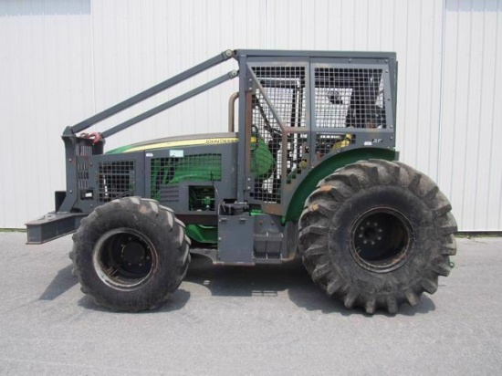 JD 5100M Tractor w/Forestry Package, 4WD, 2163 Hrs