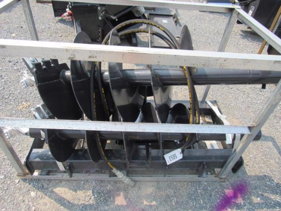 New QA JCT SS Hyd Auger w/12" & 18" Bits