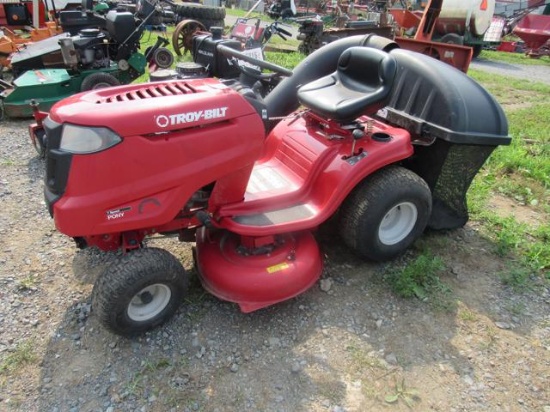 Troybilt Pony Riding Mower w/ Bagger, 42" Blade