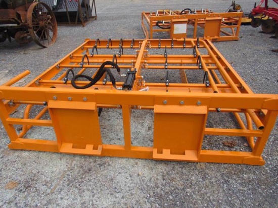 New Landhonor Skid Steer QA Hay Accumulator Grapple